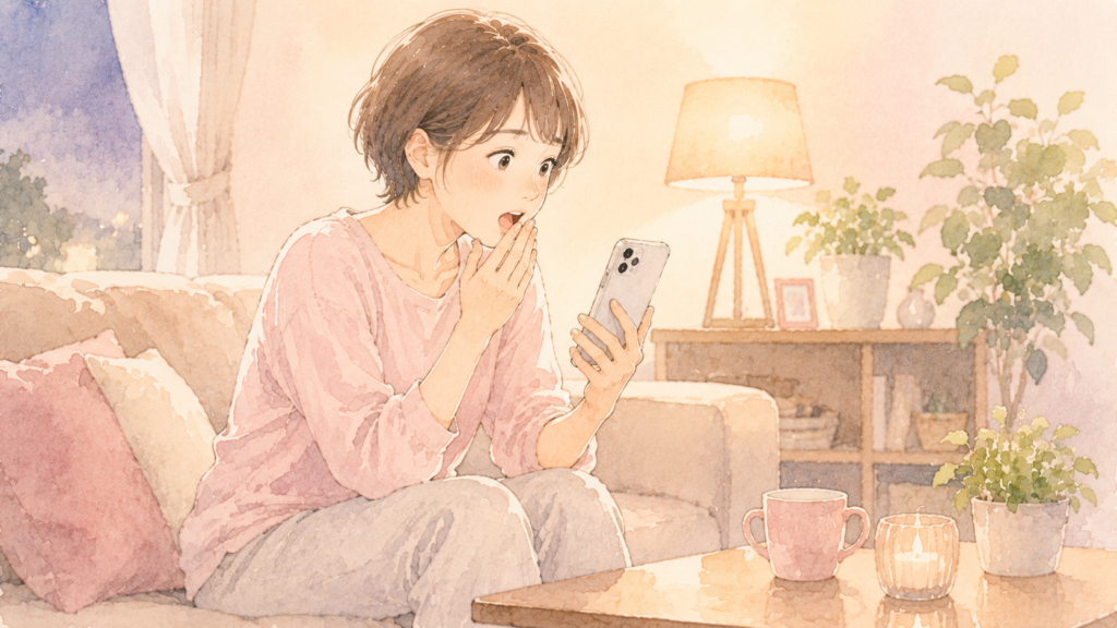 30代女性がライブ配信をきっかけに自分を優先する生き方に気づく瞬間